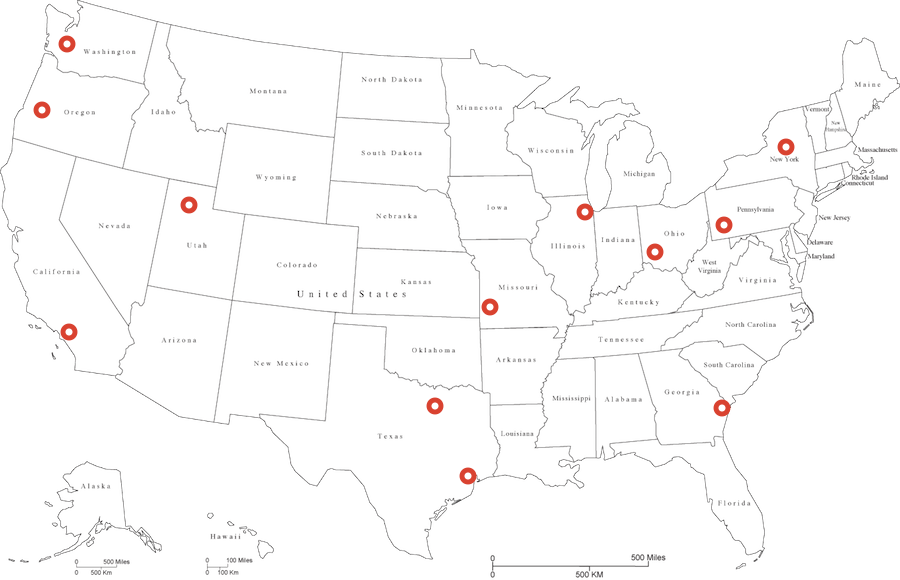 Warehouse Locations